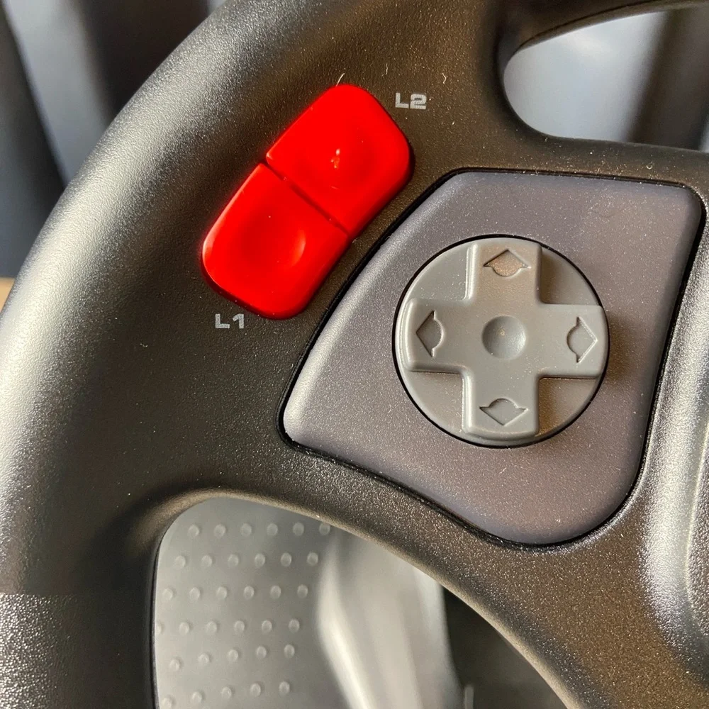 Playstation PS1‎ PS2 V3 fx INTERACT Racing Steering Wheel SV-1119